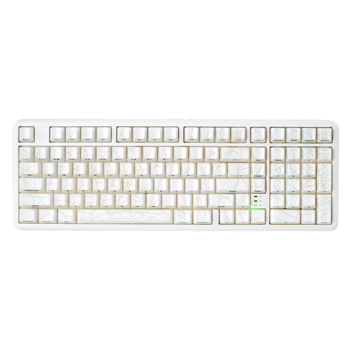 XVX M67 JadeStone Spider Web Tri-Mode RGB Mechanical Keyboard